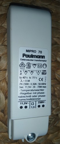 Paulmann mipro halogen - 70,